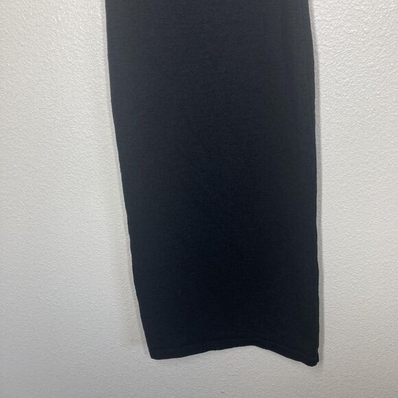 Cult Gaia Mert Dress Womens Small Black Knit Cutout Ring Bodycon Sleeveless - Picture 13 of 16